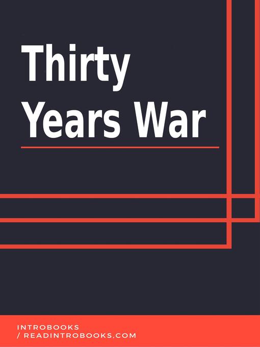 Title details for Thirty Years War by Introbooks Team - Wait list